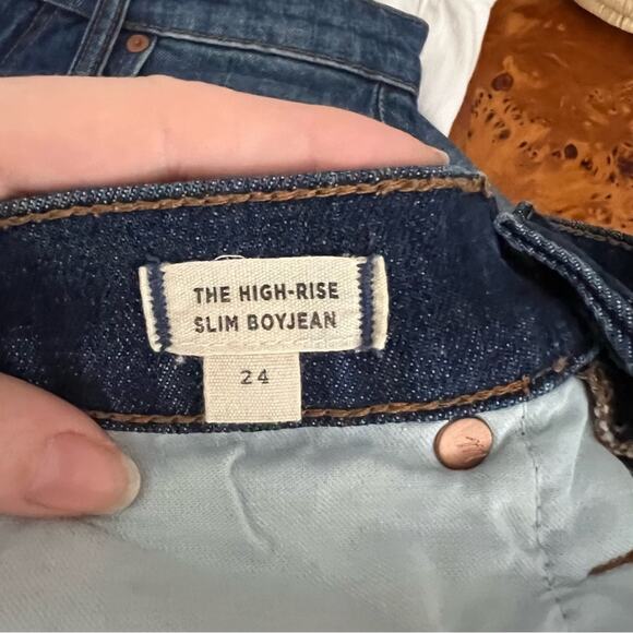 Madewell The High-Rise Slim Boyjean - Picture 8 of 10